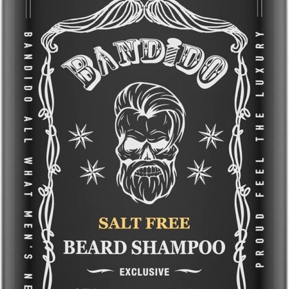 Shampoo beard free sulfato