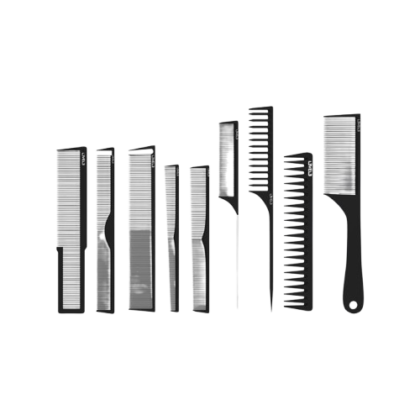 COMB SET 9PCS BLACK - LEVEL 3