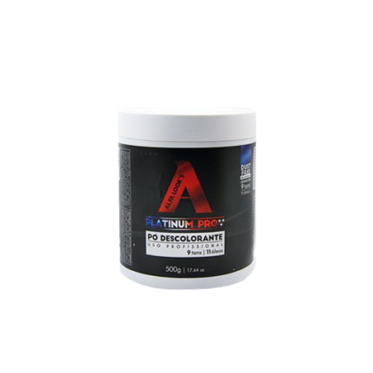 PÓ DESCOLORANTE PLATINUM PRO 500G - ALFA LOOK´S