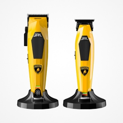 Combo JRL Lamborghini Diamante Hair Clipper & Trimmer Yellow