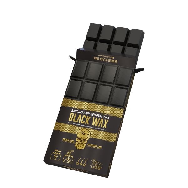CERA DEPILATÓRIA BANDIDO BLACK WAX 500ML