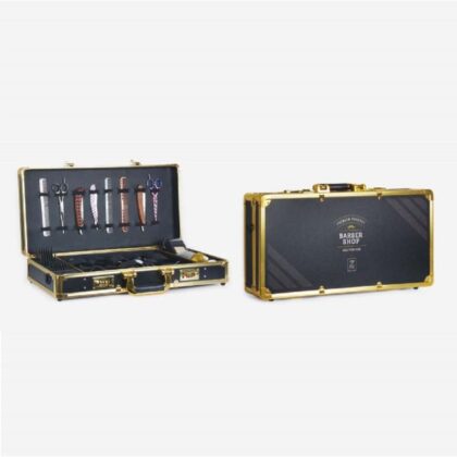 MALETA DE BARBERO PROFESSIONAL GOLD&BLACK