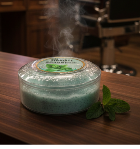 FACE SCRUB (ESFOLIANTE FACIAL COM EXTRATO DE MENTOL) BANDIDO 500ML