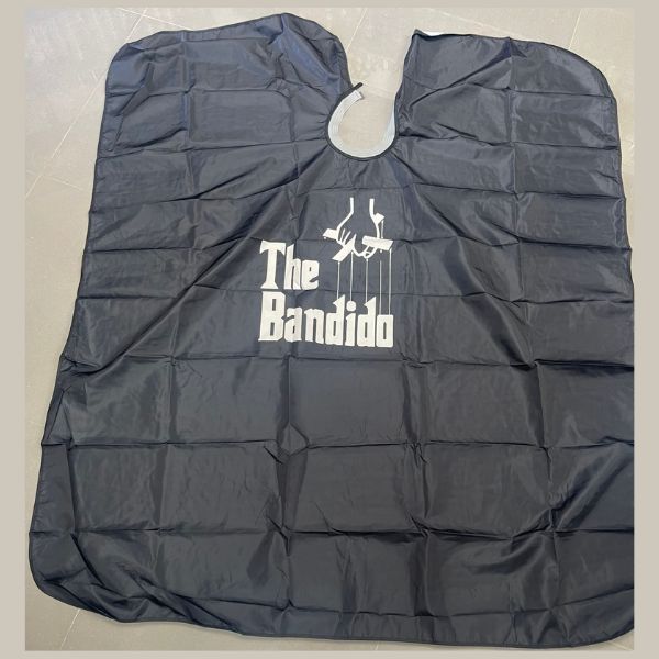 Capa de Corte / Penteador THE Bandido Black – white