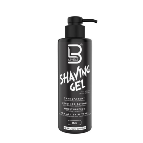 SHAVING GEL ICE 500ML – LEVEL3