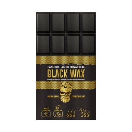 CERA DEPILATÓRIA BANDIDO BLACK WAX 500ML
