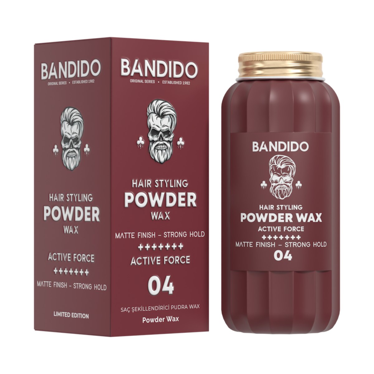Cera em Pó Active Force Vermelha 30 g – BANDIDO