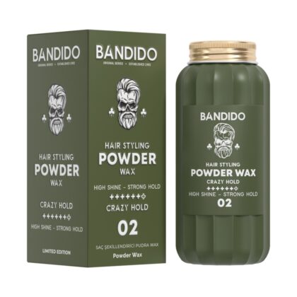 Cera em Pó Crazy Hold Green 30 g - BANDIDO