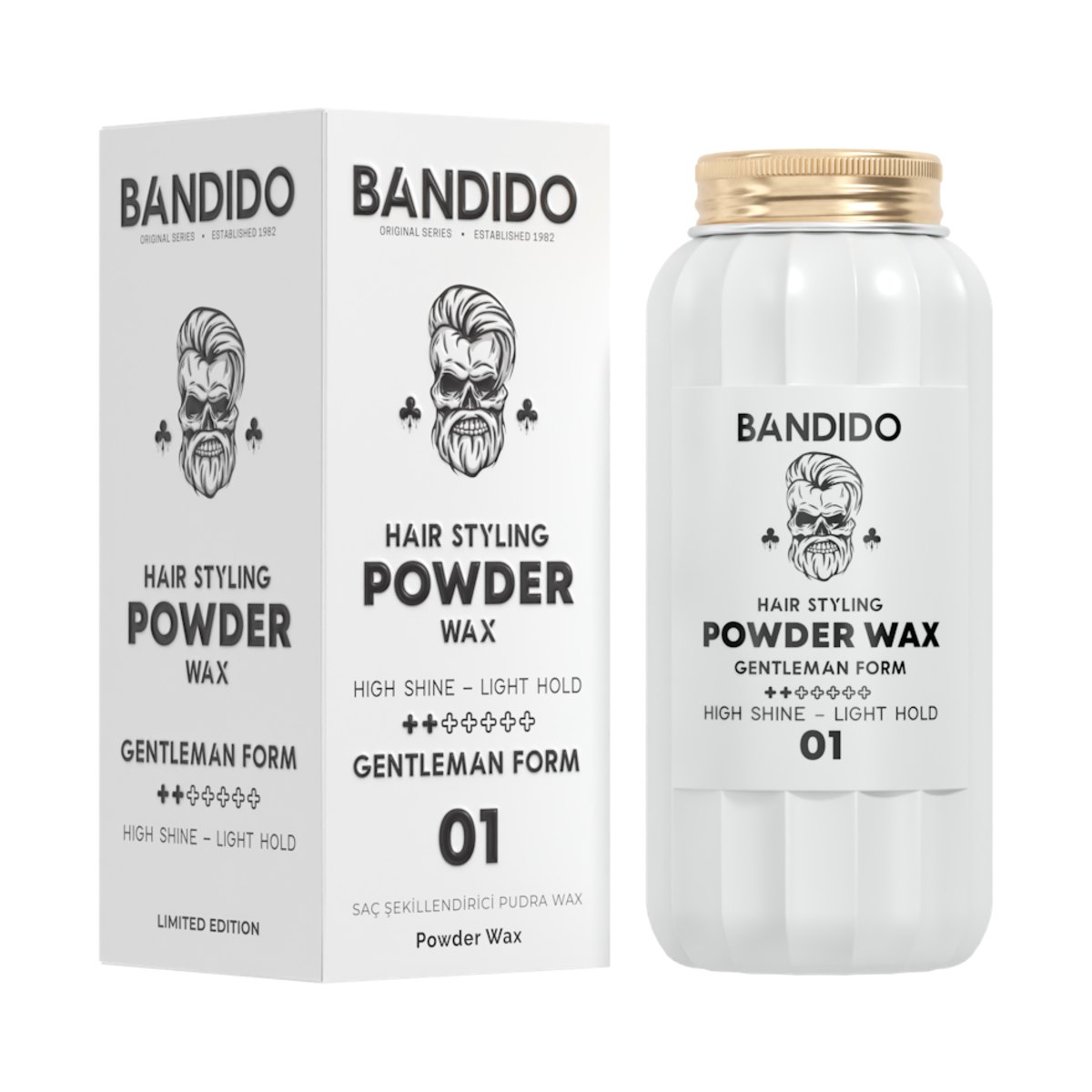 Cera em Pó Gentleman White 30 g – BANDIDO