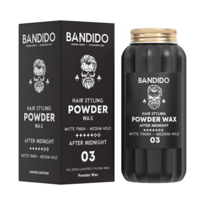 Cera em Pó Midnight Black 30 g - BANDIDO