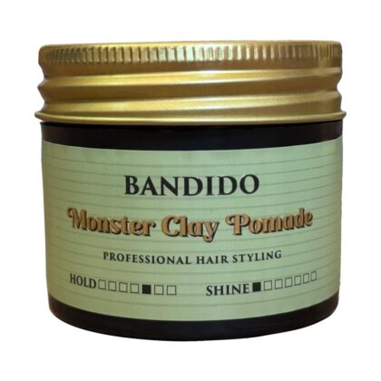 Cera Pomade Monster Matte Clay 125 ml - BANDIDO