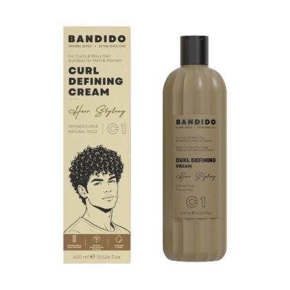 Curly Defining Cream 400 ml - BANDIDO